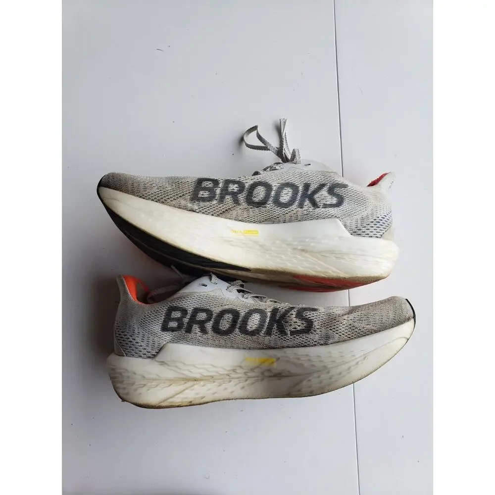 Brooks Hyperion Max Shoes Size 11 Women Gray Running Carbon Plated 1204231B443